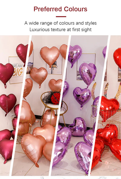 10/50/100Pcs DIY Wedding Party Decoration Love Balloons Day Romantic Proposal for Home Happy Birthday Ornament Holiday Balloons