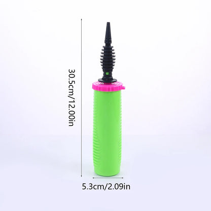 Balloon Pump Handheld Two-Way Dual Action - Hand Blower Air Pumper Balloons Ballon Inflator Pumping for Wedding Birthday Party
