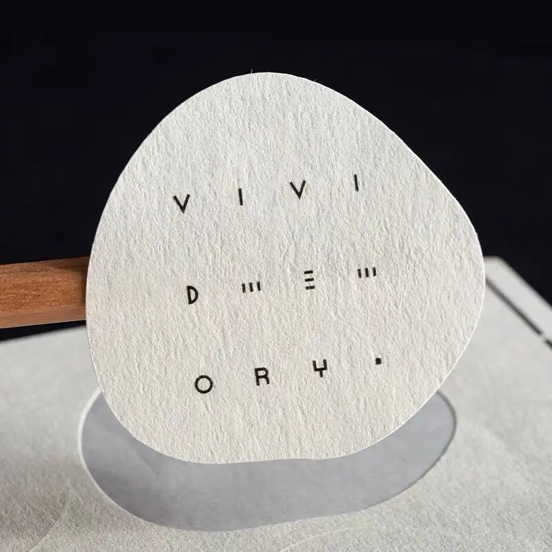 Custom Rough Texture Label Aesthetic Adhesive Stickers Personalized Logo Text Coffee Cake Baking Gift Packaging Product Sealing