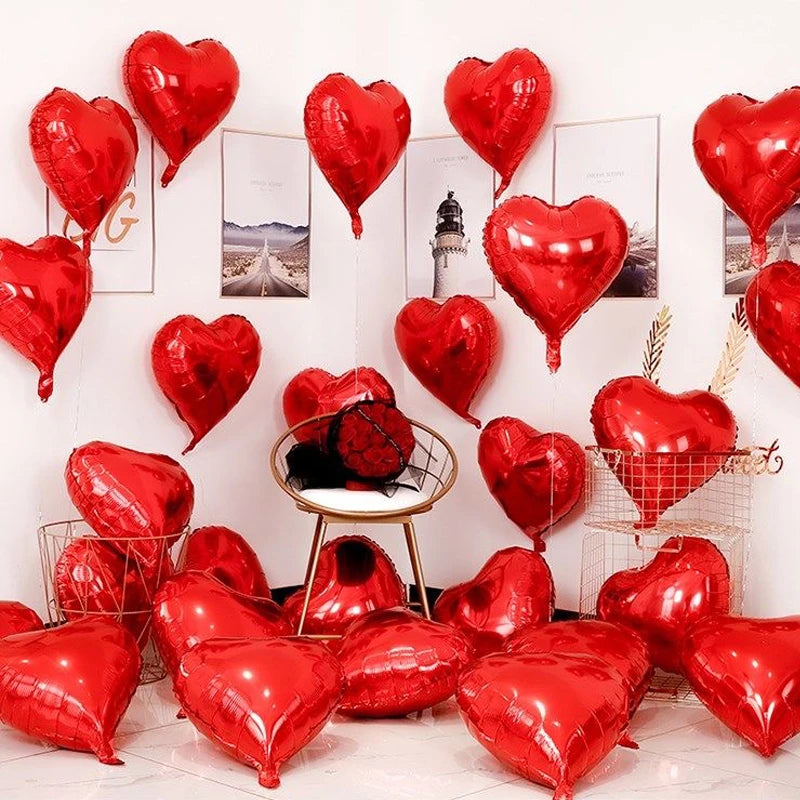 10/50/100Pcs DIY Wedding Party Decoration Love Balloons Day Romantic Proposal for Home Happy Birthday Ornament Holiday Balloons
