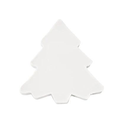 Chrsitmas Decor Silicone Mold Snowflake Xmas Tree Shape Baking Tool Cake Mold Candy Chocolate Biscuits Mould Decoration Supplies