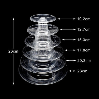 Macarons Display Tower Decorating Tools Cupcake Display Holder Kitchen Gadgets Reusable for Christmas Thanksgiving Tea Party