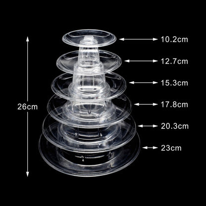 Macarons Display Tower Decorating Tools Cupcake Display Holder Kitchen Gadgets Reusable for Christmas Thanksgiving Tea Party