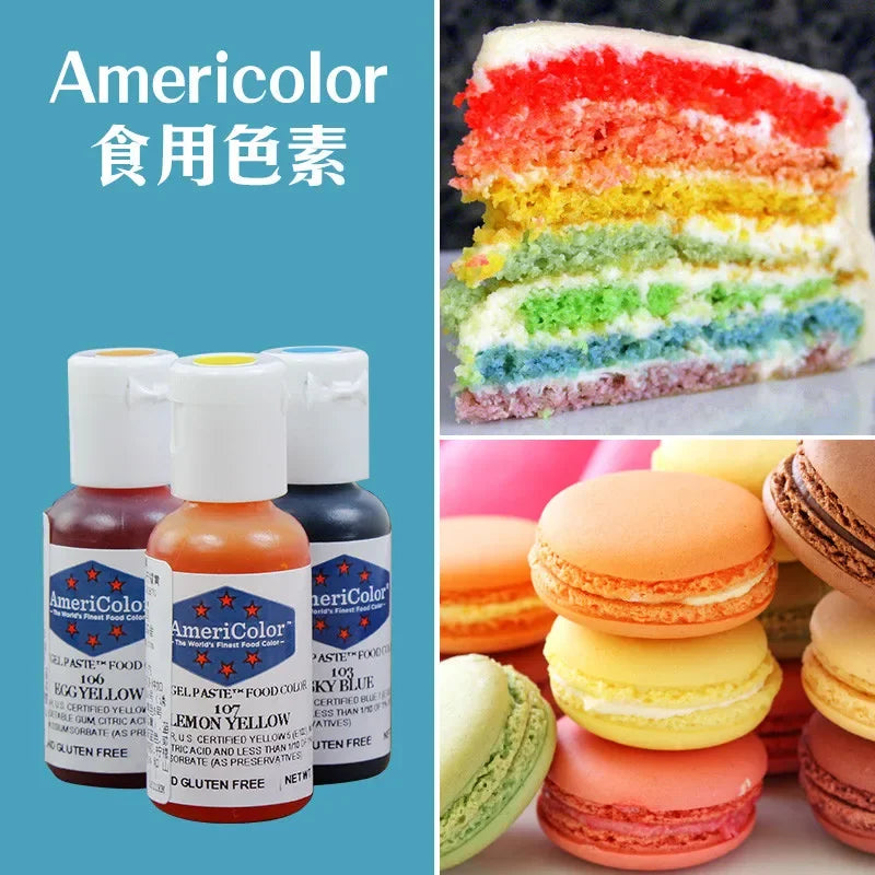 41 Colors  Pigment 21g For Dessert Cake Macaroon Drinks Free Shipping bakery tools  baking mold