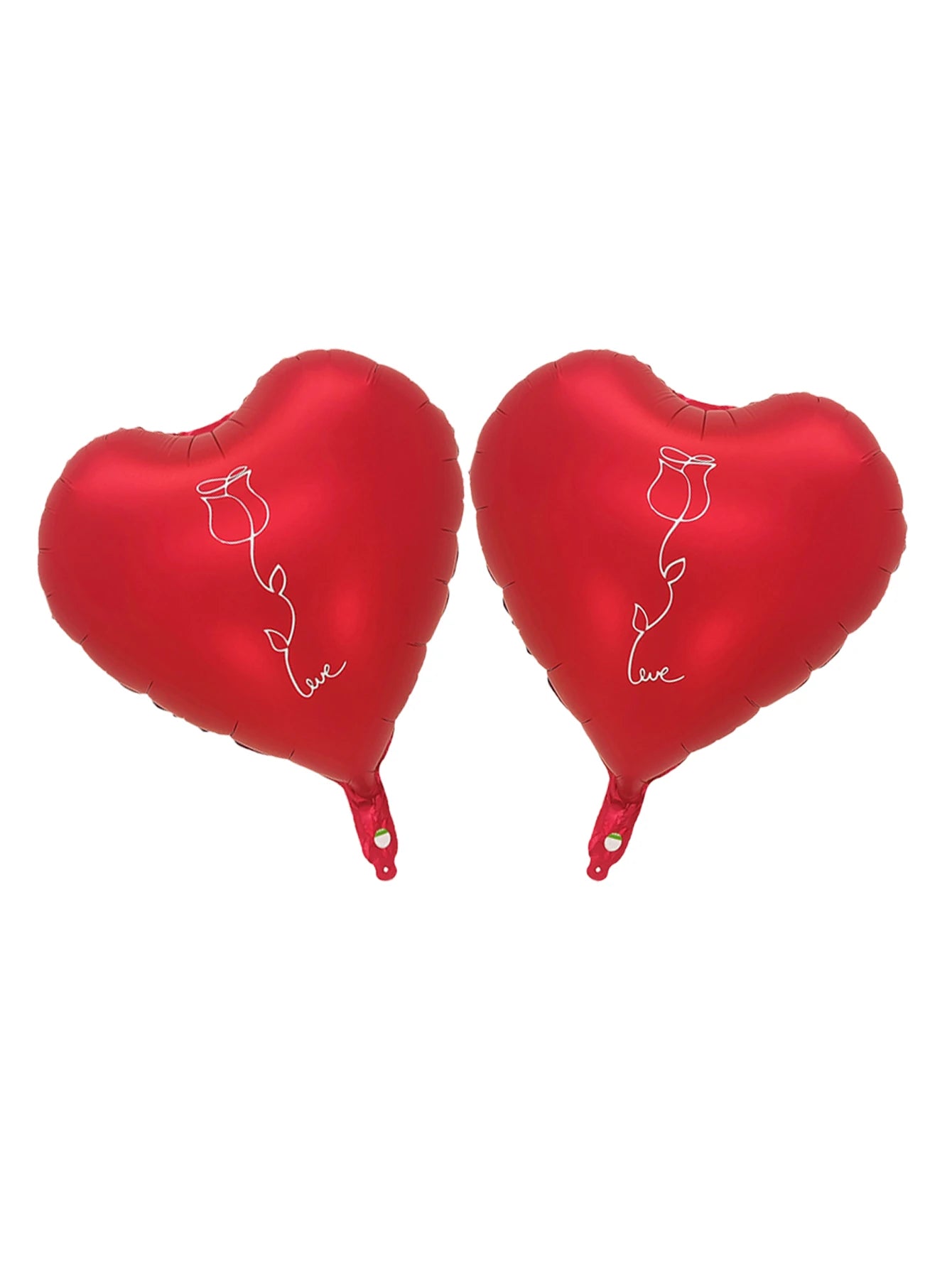 10pcs Red Connection Love Foil Balloons Set Heart Wine Glass Balloon Wedding Valentine&