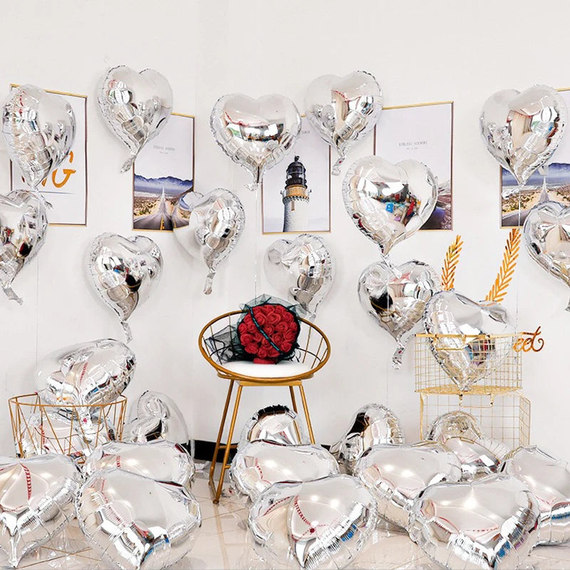 10/50/100Pcs DIY Wedding Party Decoration Love Balloons Day Romantic Proposal for Home Happy Birthday Ornament Holiday Balloons