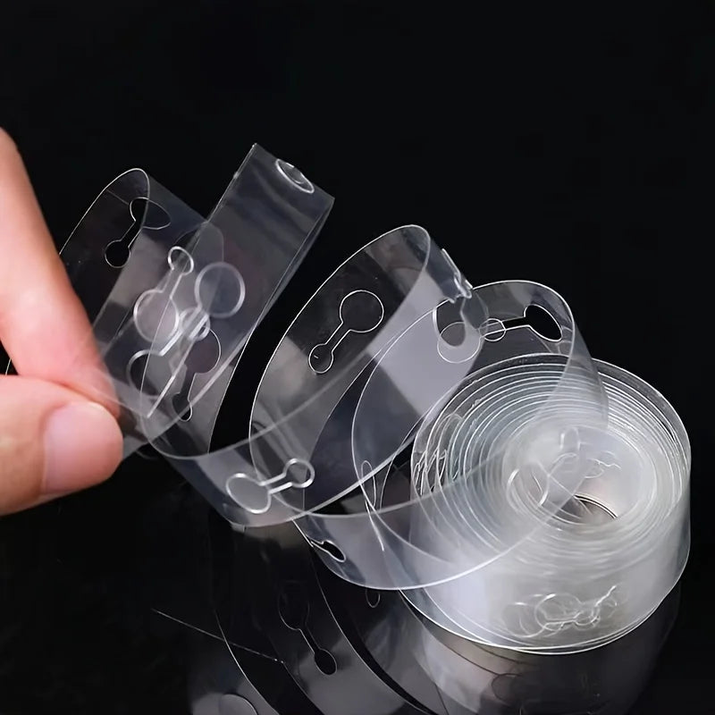 Balloon Chain Strip Roll – Double Hole Balloon Decorating Strip for Birthday & Wedding Party