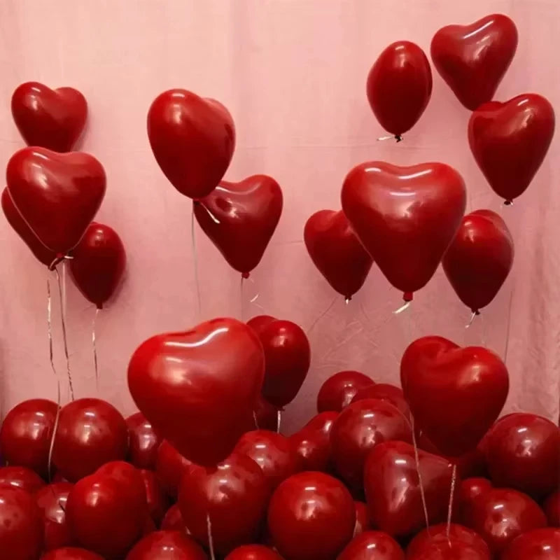 10/50/100Pcs DIY Wedding Party Decoration Love Balloons Day Romantic Proposal for Home Happy Birthday Ornament Holiday Balloons