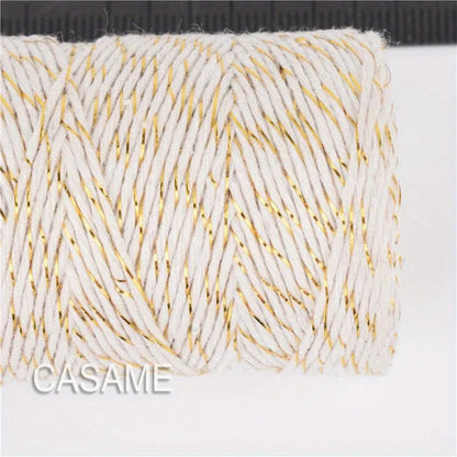Cotton Twine Natural Jute Twine Packing Twines BakersTwine for Holiday Gift Wrapping Butchers Baking Arts and Crafts Gardening