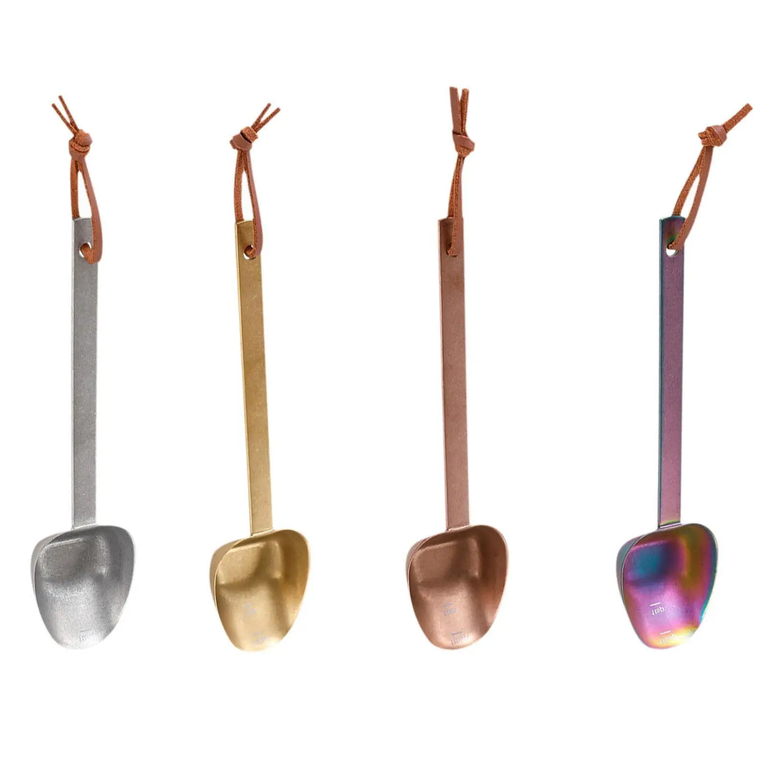 Coffee Bean Spoon Triangular Head Stirring Spoon Measuring Scoop for Baking Ingredients Seasoning Ground Coffee Kitchen Supplies