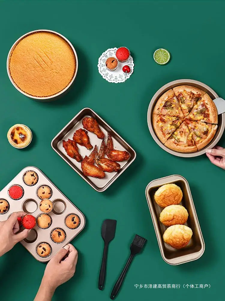 Baking tool set Beginner to make cake ingredients Small oven Full set of utensils