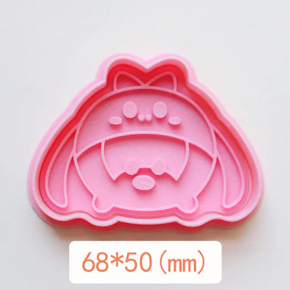 Disney Mickey Halloween Cookie Cutter Cute Anime Figure Biscuit Mould Candy Mold DIY Reusable Press Embosser Model Baking Tools