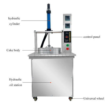 Factory Supply Automatic Restaurant Tortilla Making Machine / Dough Press Machine / Roasted Duck Cake Press Maker Machine