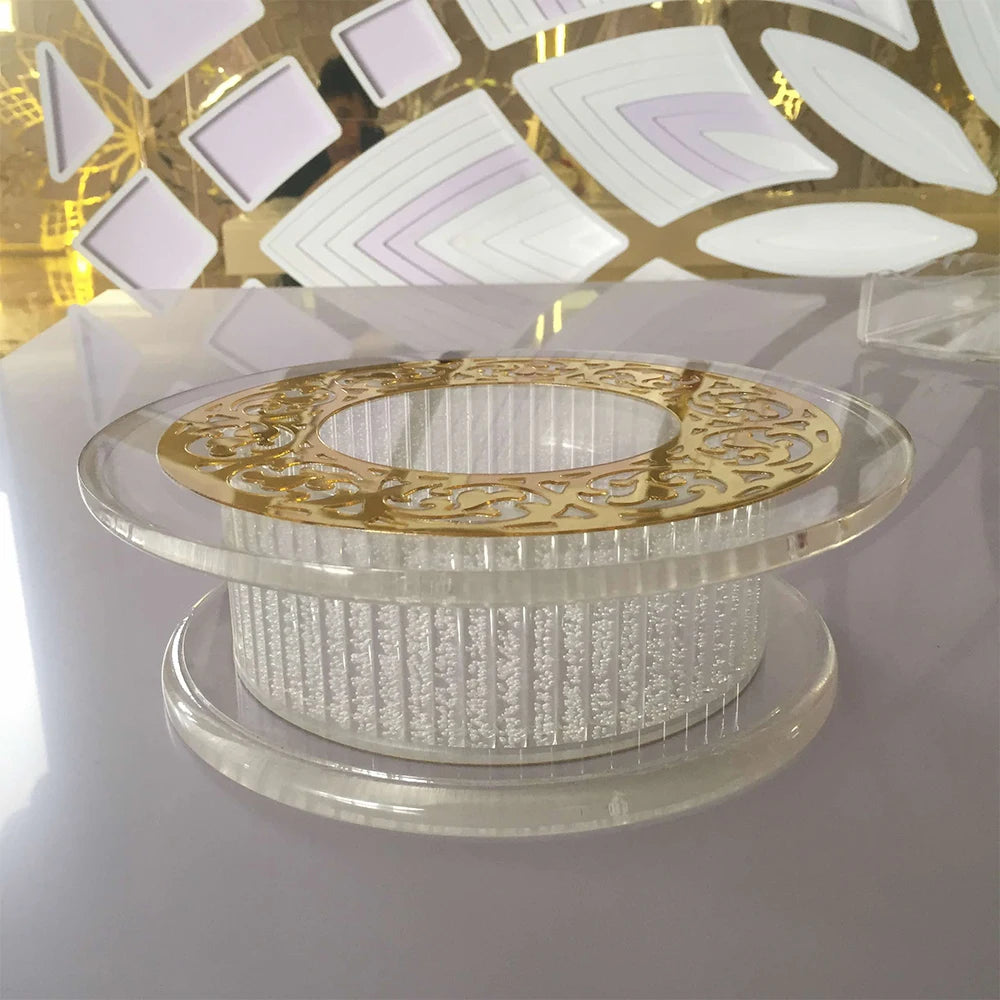 Beautiful Modern Wedding Centerpieces Table Supplies Cake Stand For Banquet Party Decoration