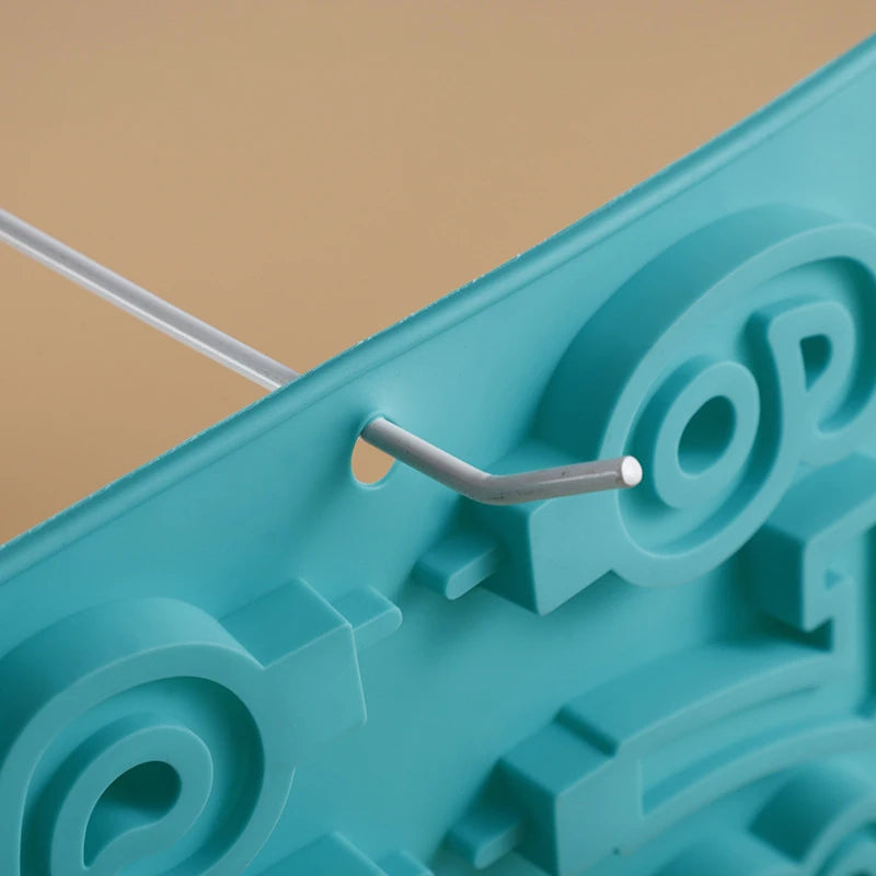 3D Arabic Number Birthday Candle Silicone Mold DIY Making Fondant Cake Chocolate Candy Mould Crafts Party Decorating Tool