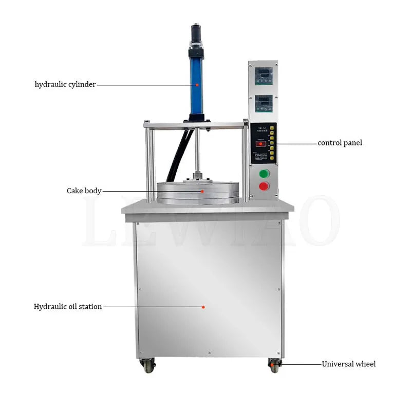 Factory Supply Automatic Restaurant Tortilla Making Machine Dough Press Machine Roasted Duck Cake Press Maker