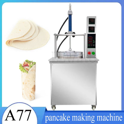 Factory Supply Automatic Restaurant Tortilla Making Machine / Dough Press Machine / Roasted Duck Cake Press Maker Machine