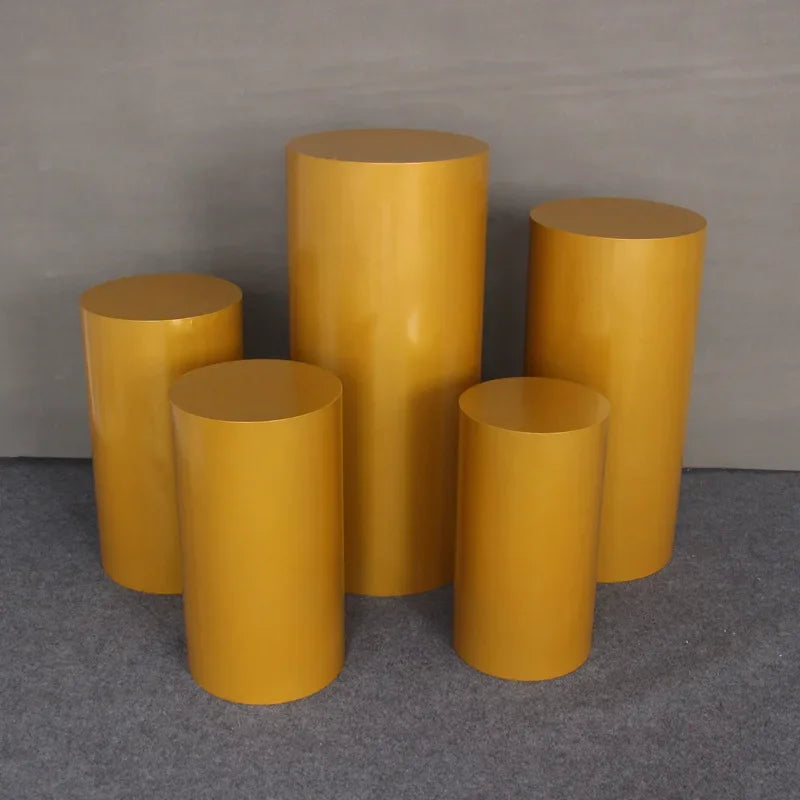 Cross-border supply wedding cylindrical dessert table wedding stage layout birthday Paty cake dessert table window booth