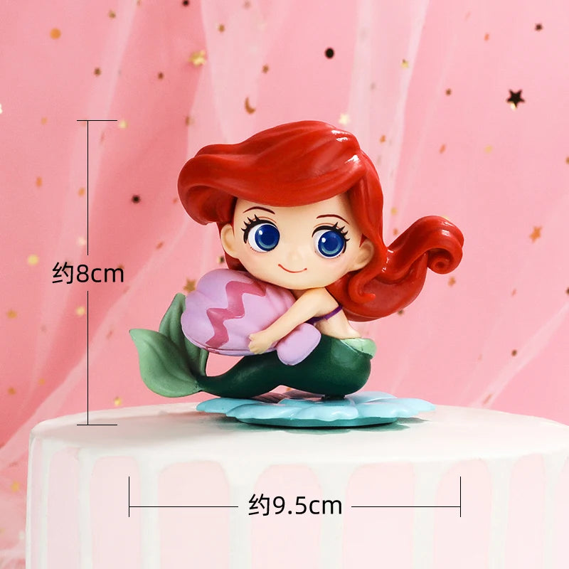 Mermaid Cake Topper Ocean World Girl Birthday Mermaid Party Cake Decorations for Children&