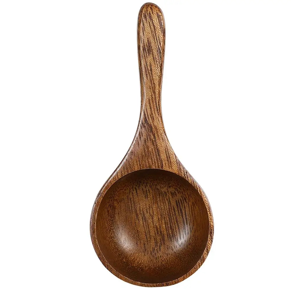 Acacia Wood Measuring Spoon Small Scoop for Loose Coffee Beans Tea Powder Baking Ingredients Kitchen Gadgets Accessories