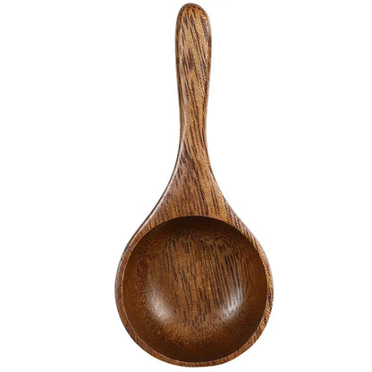Acacia Wood Measuring Spoon Small Scoop for Loose Coffee Beans Tea Powder Baking Ingredients Kitchen Gadgets Accessories
