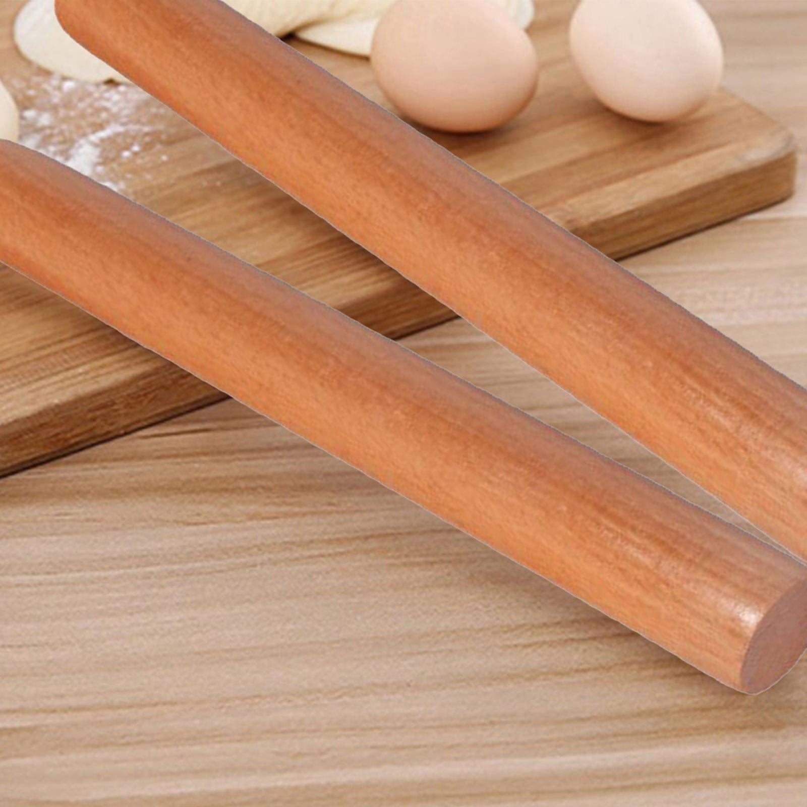 + 1X Rolling Pin, End of Year Clearance: Wooden Pizza Roller, Dumpling Christmas Wooden Silicone Rolling Pin Wood Adjustable Cookie Roll Pin C