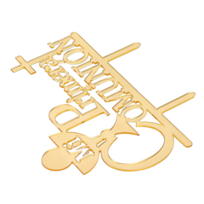 Acrylic Cake Topper Insert Sticks for Wedding Valentine Anniversaries Cake Decoration