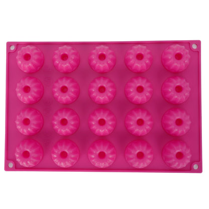 Rose Red Silicone Cake Mold DIY NonStick Pastry Baking Mold for Baking Cake