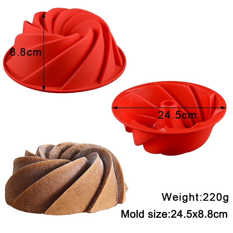 28 Style Non-Stick Silicon Cake Molds