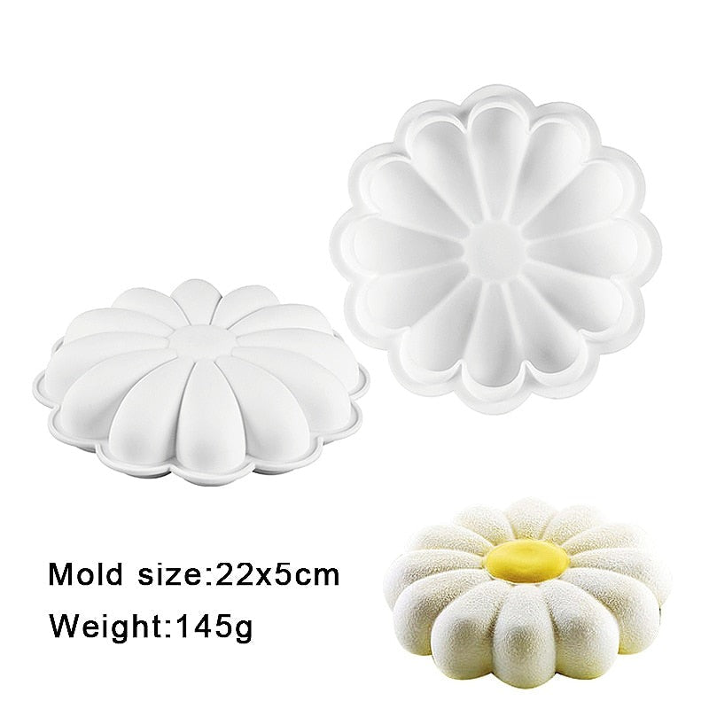 28 Style Non-Stick Silicon Cake Molds