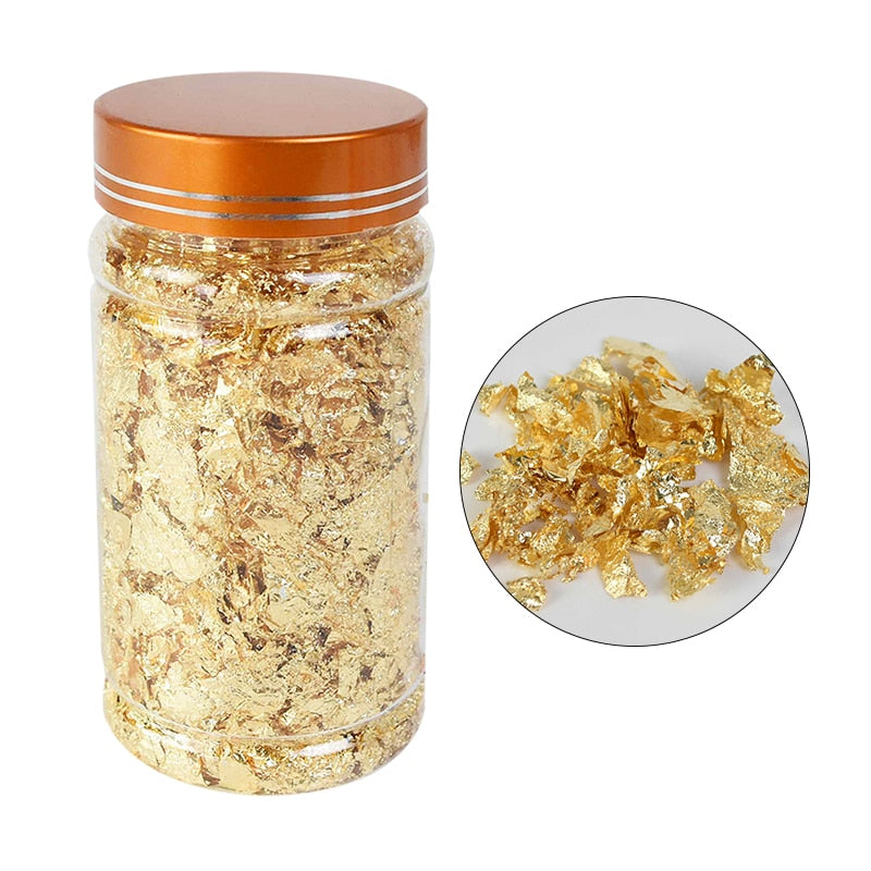 Edible Decorative Gold Flakes