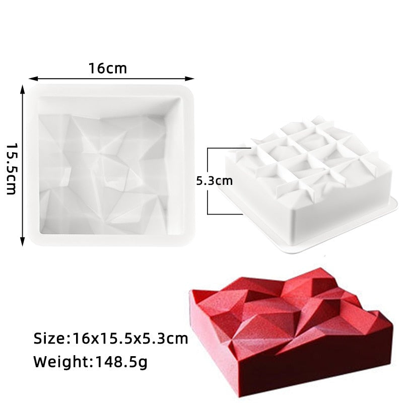 28 Style Non-Stick Silicon Cake Molds