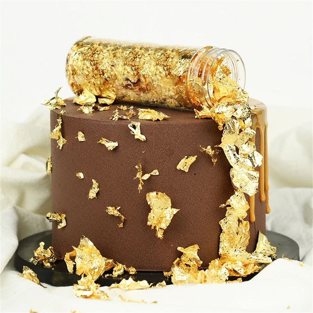 Edible Decorative Gold Flakes