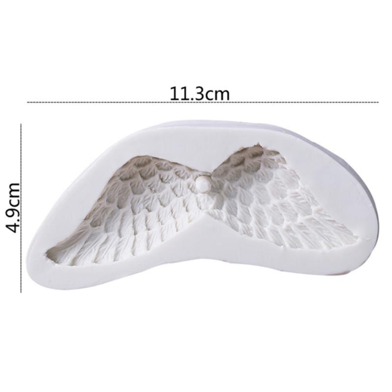 Angel Wing 3D Silicone Molds Fondant Mold Cakes Decoration Tools Candy Clay Gum Paste Chocolate Moulds DIY Kitchen Baking Tools