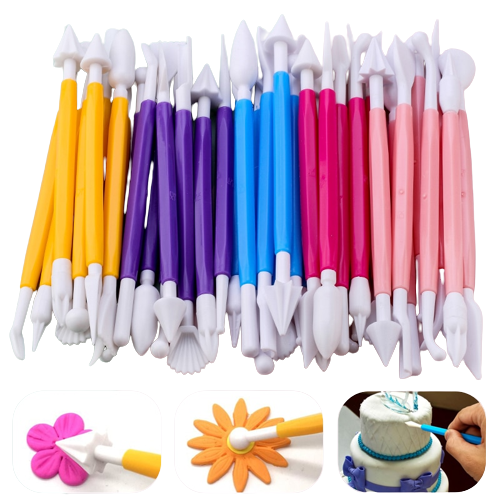 8Pcs Fondant Cake Modelling Tools