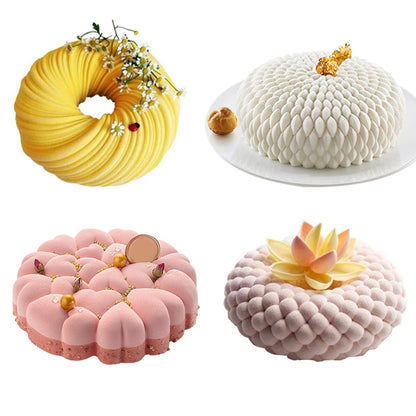 28 Style Non-Stick Silicon Cake Molds