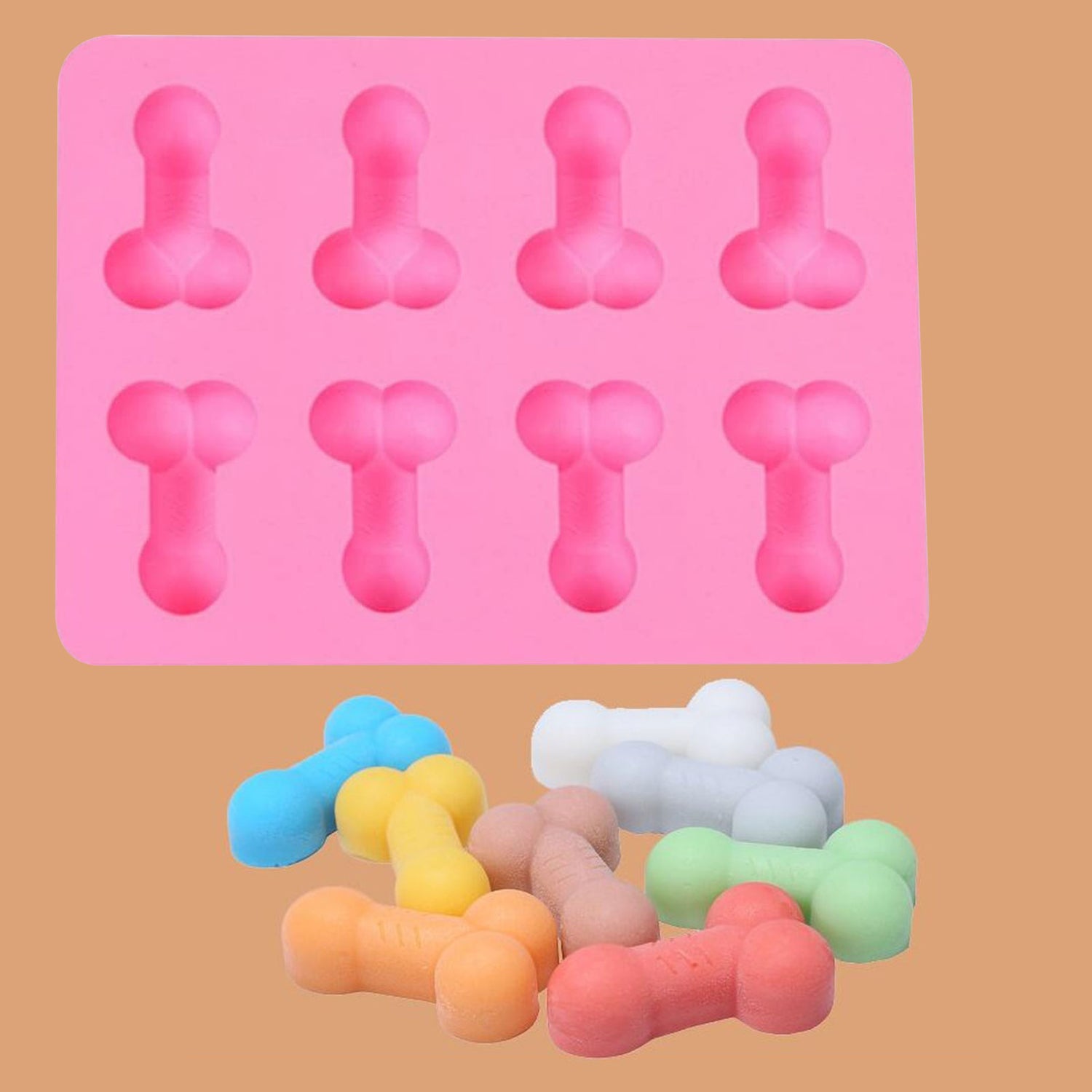 Cute Sexy Penis Cake Mold For Soap Birthday Fondant Cake Chocolates Ice And Soap 8 Penis Shape Cake Mold Dick Ice Cream