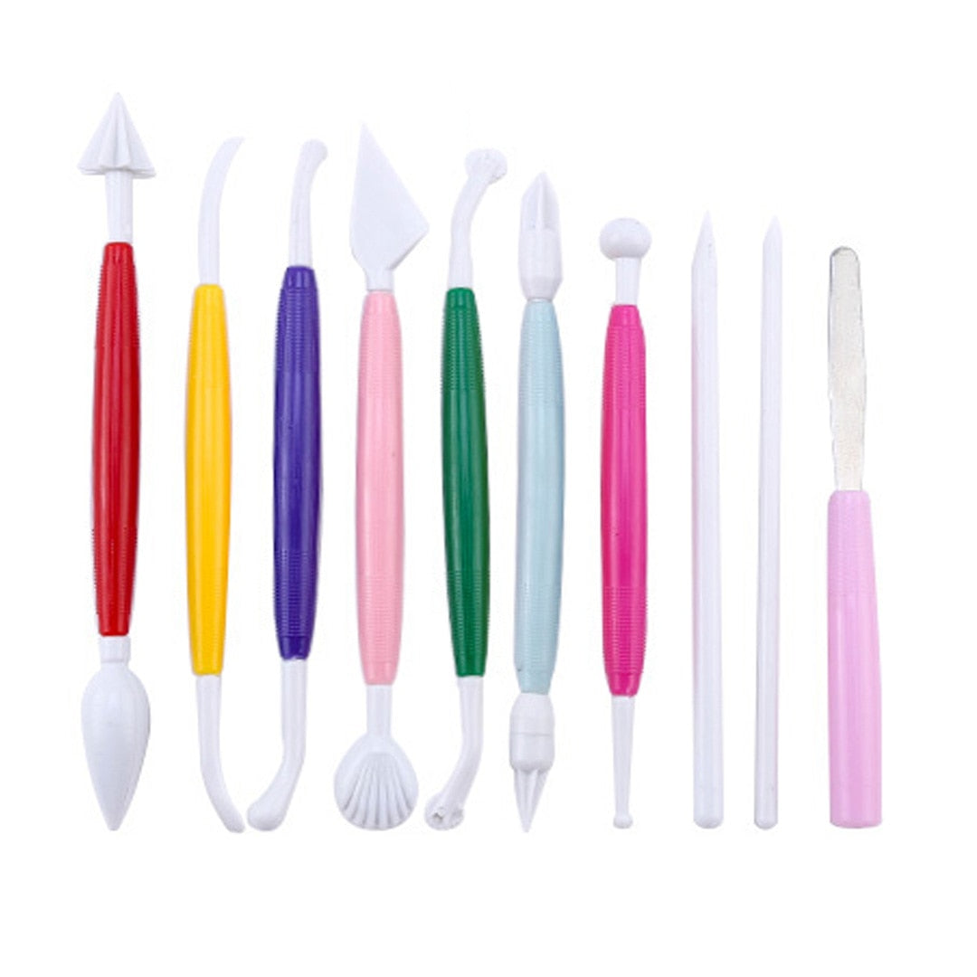 8Pcs Fondant Cake Modelling Tools