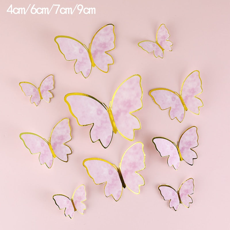 Butterfly Theme Cake Toppers