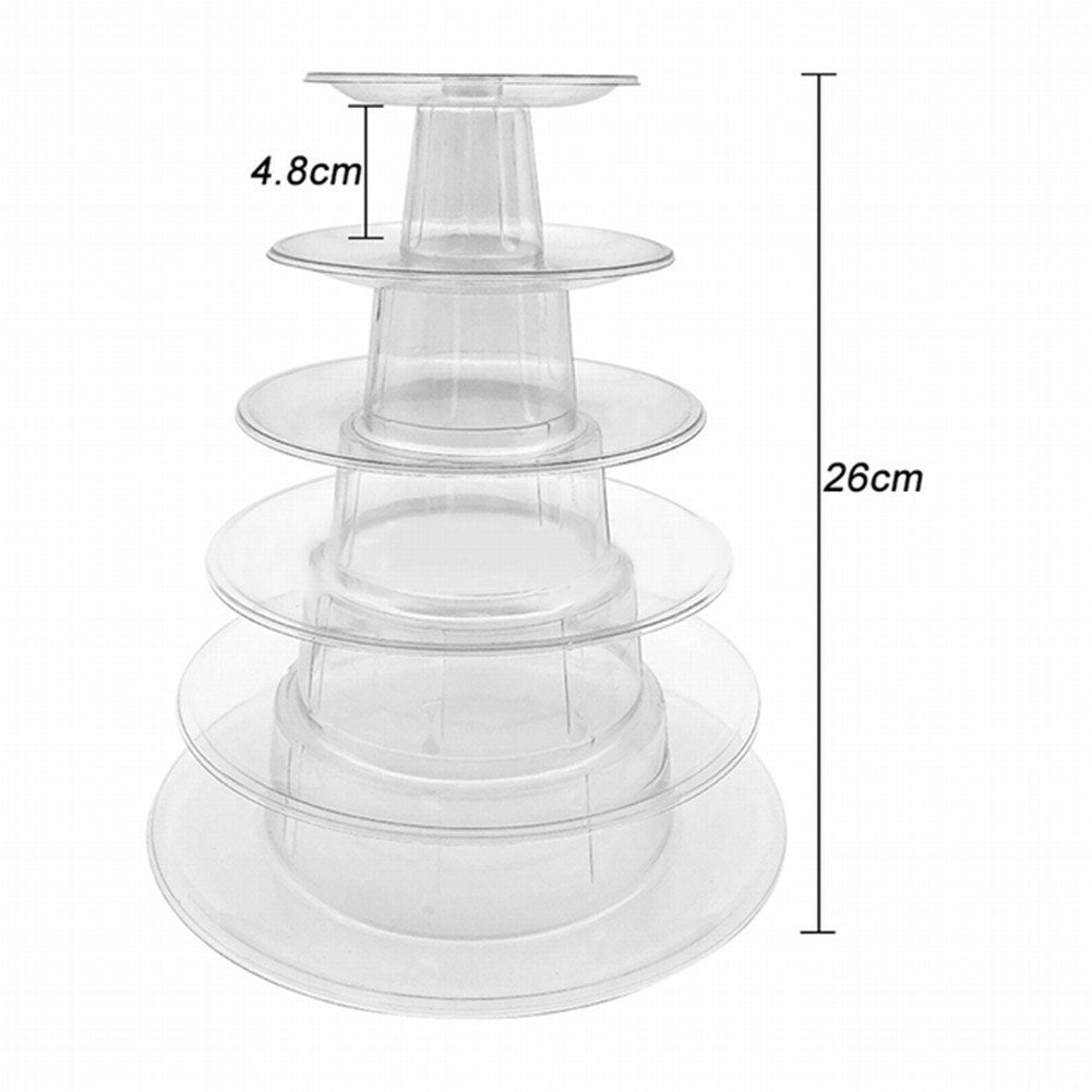 Macarons Display Tower Decorating Tools Cupcake Display Holder Kitchen Gadgets Reusable for Christmas Thanksgiving Tea Party